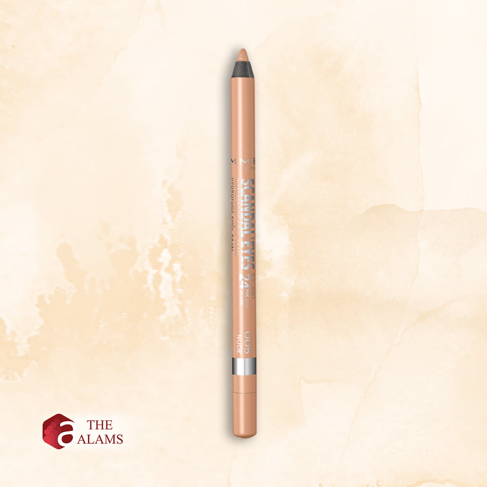 Rimmel Scandaleyes Waterproof Kohl Kajal, Nude 005 1 Rimmel Scandaleyes Waterproof Kohl Kajal, Nude 005