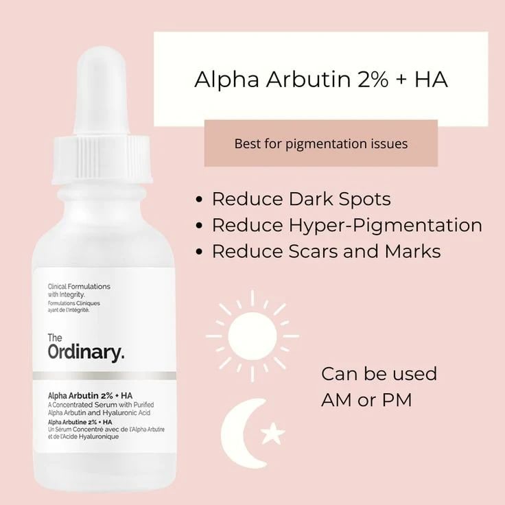 The Ordinary Alpha Arbutin 2% + HA, 30 ml- For Skin Brightening 3 The Ordinary Alpha Arbutin 2% + HA, 30 ml- For Skin Brightening - Image 3