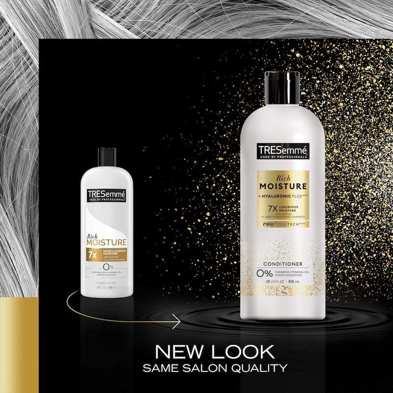 Tresemme 7x Moisture Rich Conditioner For Dry Hair, 828 ml 2 Tresemme 7x Moisture Rich Conditioner For Dry Hair, 828 ml - Image 2