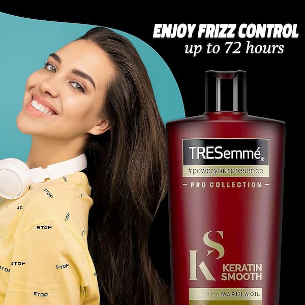 Tresemme Keratin Smooth Shampoo, 700 ml 2 Tresemme Keratin Smooth Shampoo, 700 ml - Image 2