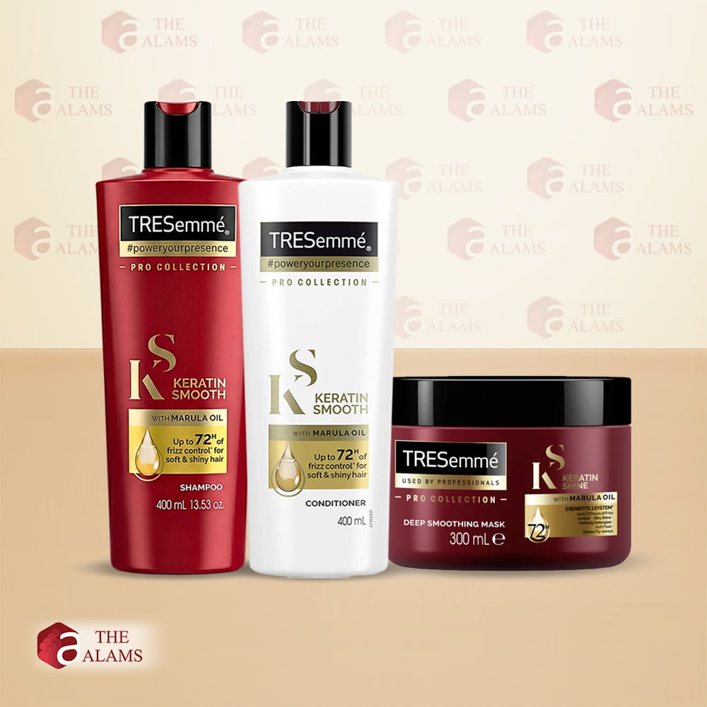Tresemme Keratin Smooth Haircare Bundle For Dry Hair 1 Tresemme Keratin Smooth Haircare Bundle For Dry Hair
