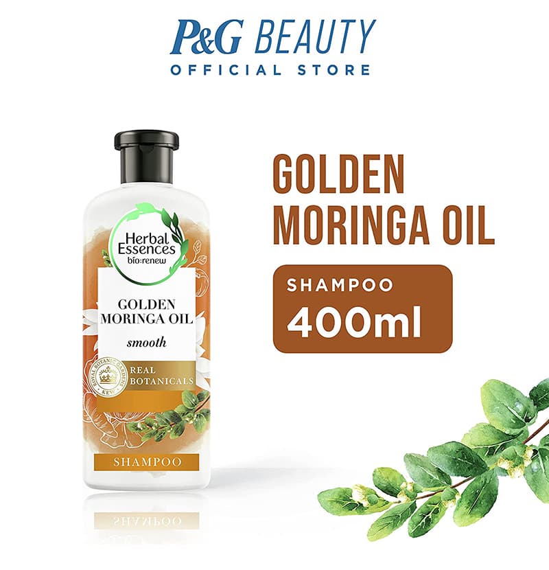 Herbal Essences Golden Moringa Oil Shampoo, 400 ml 3 Herbal Essences Golden Moringa Oil Shampoo, 400 ml - Image 3