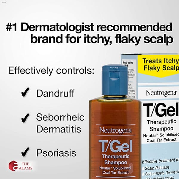 Neutrogena T Gel Therapeutic Anti Dandruff Shampoo, 250 ml 2 Neutrogena T Gel Therapeutic Anti Dandruff Shampoo, 250 ml - Image 2