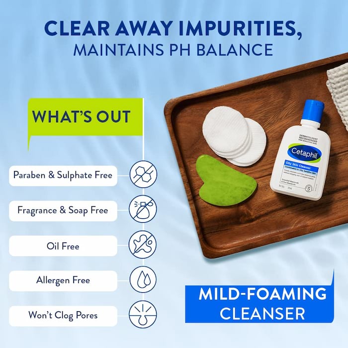 Cetaphil Oily Skin Cleanser, 236 mL 2 Cetaphil Oily Skin Cleanser, 236 mL