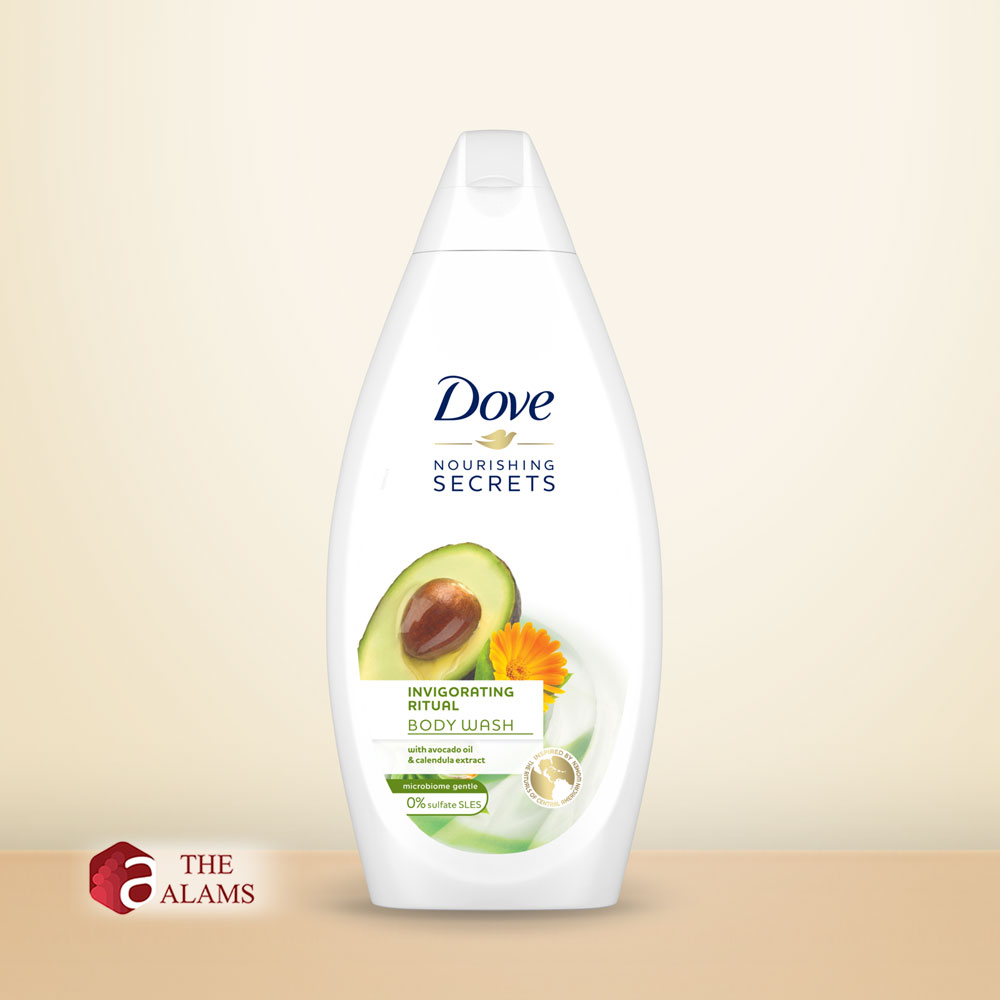 Dove Avocado Oil & Calendula Extract Body Wash, 500 ml 1 Dove Avocado Oil & Calendula Extract Body Wash, 500 ml