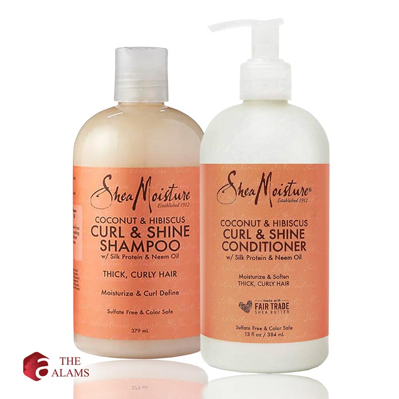SheaMoisture Curl & Shine Shampoo & Conditioner Set 1 SheaMoisture Curl & Shine Shampoo & Conditioner Set
