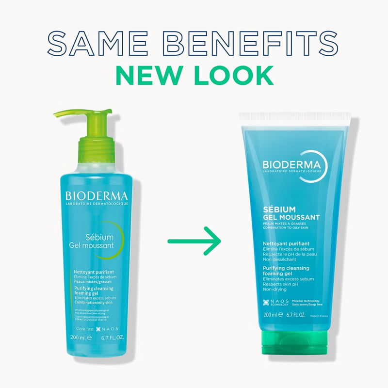 Bioderma Sebium Foaming Gel Facewash For Oily Skin, 200 ml 5 Bioderma Sebium Foaming Gel Facewash For Oily Skin, 200 ml - Image 5