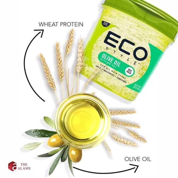 Eco Style Olive Oil Styling Hair Gel SAMPLE, 100 g 3 Eco Style Olive Oil Styling Hair Gel, 473 ml