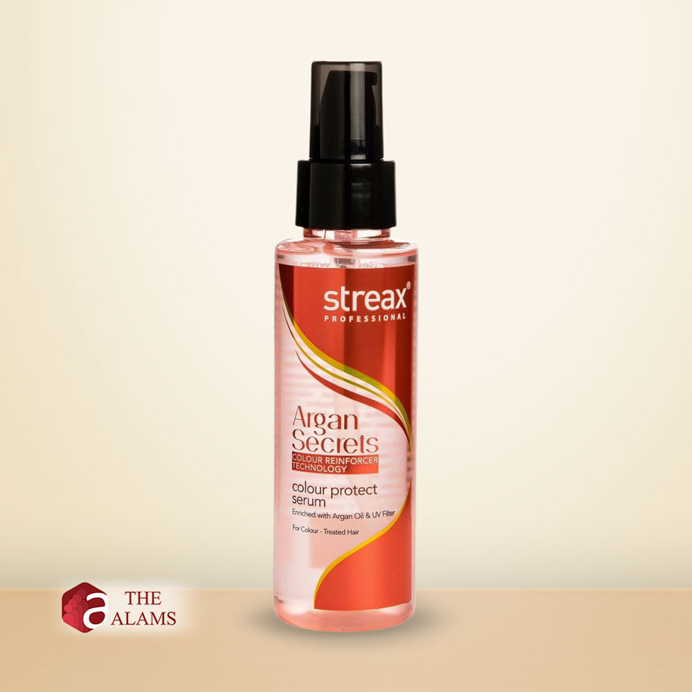 Streax Argan Secrets Colour Protect Hair Serum, 100 ml 1 Streax Argan Secrets Colour Protect Hair Serum, 100 ml