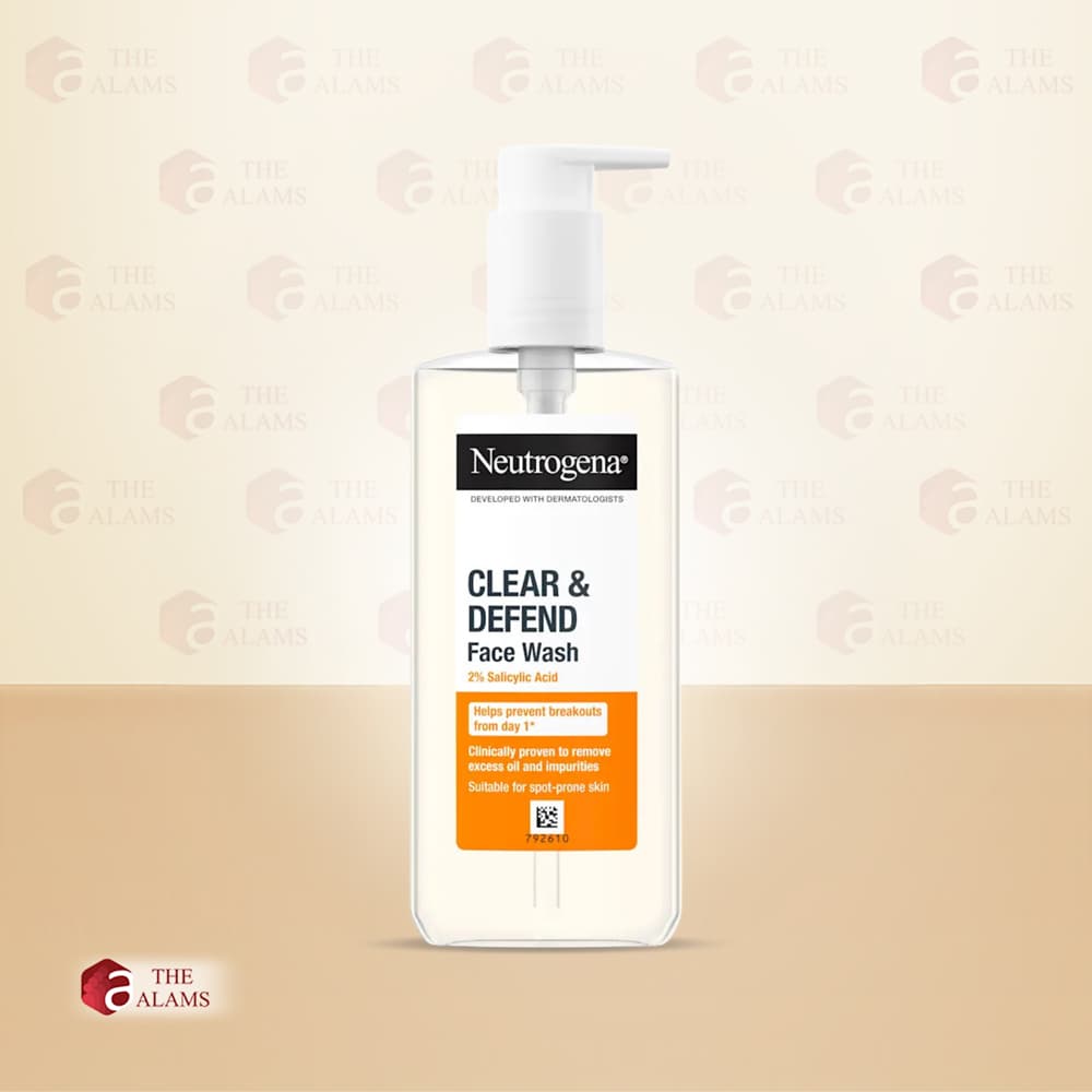 Neutrogena Clear And Defend 2% Salicylic Acid Face Wash, 200 ml 1 Neutrogena Clear And Defend 2% Salicylic Acid Face Wash, 200 ml