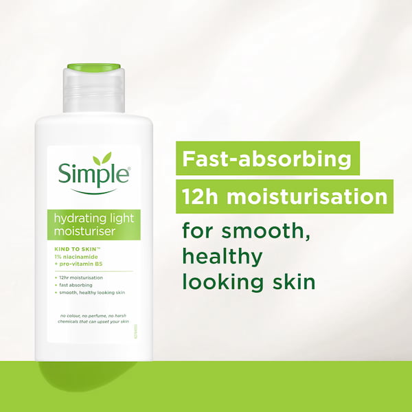 Simple Hydrating Light Moisturiser, 125 ml 2 Simple Hydrating Light Moisturiser, 125 ml - Image 2