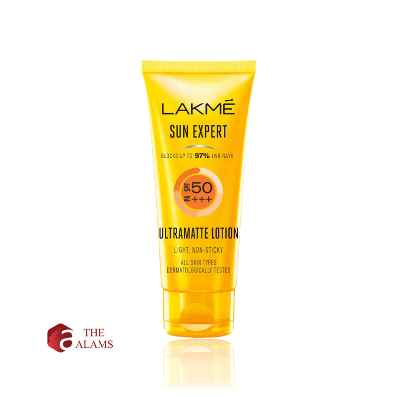 Lakme Sun Expert Ultra Matte Sunscreen Lotion SPF 50+++, 100 ml 1 Lakme Sun Expert Ultra Matte Sunscreen Lotion SPF 50+++, 100 ml