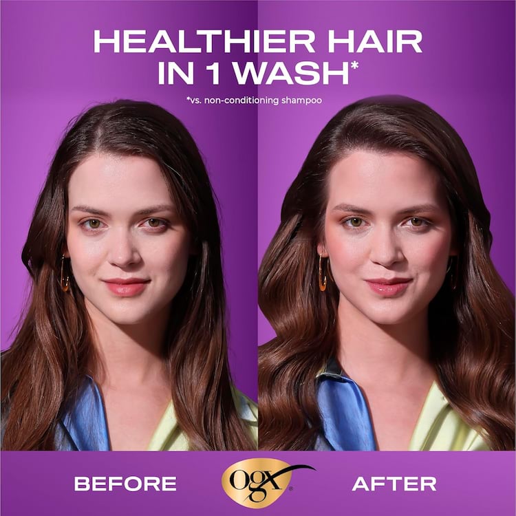 OGX Biotin And Collagen Volumising Shampoo, 385 ml (Thailand) 2 OGX Biotin And Collagen Volumising Shampoo, 385 ml (Thailand) - Image 2