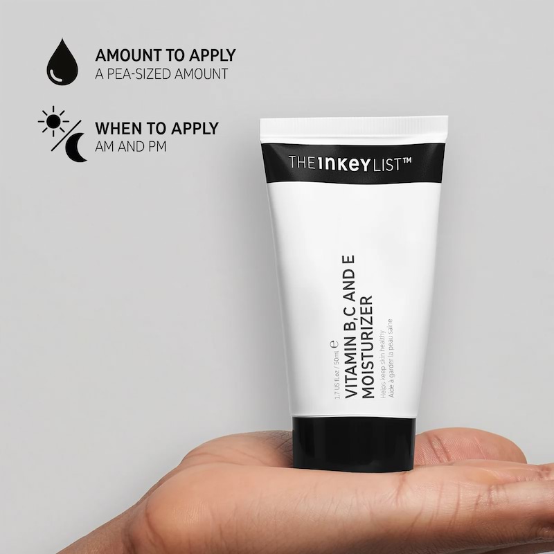 The Inkey List Vitamin B, C And E Moisturizer, 50ml 2 The Inkey List Vitamin B, C And E Moisturizer, 50ml - Image 2