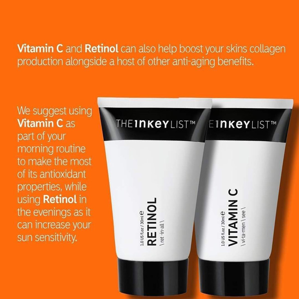 Can I Use Vitamin C And Retinol Together? How To Layer Them Properly For Highest Efficacy? 2 Inkey list vitamin C retinol