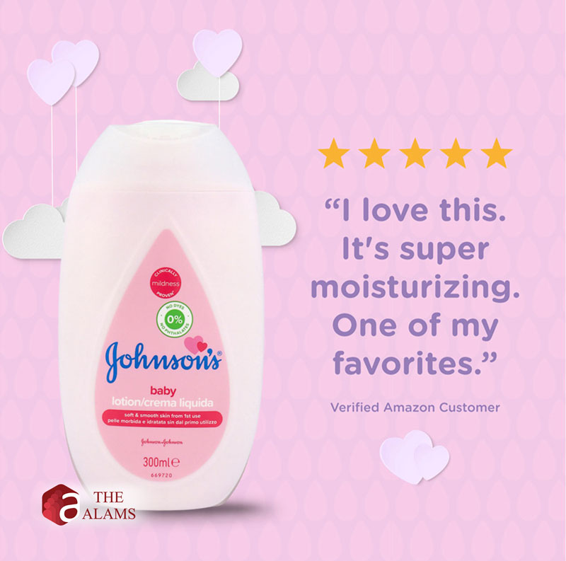 Johnsons Baby Lotion, 300 ml 5 Johnsons Baby Lotion, 300 ml - Image 5