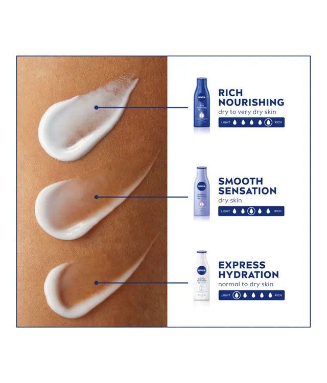 Nivea 48 Hour Nourishing Serum Body Lotion For Dry To Very Dry Skin, 400 ml 2 Nivea 48 Hour Nourishing Serum Body Lotion For Dry To Very Dry Skin, 400 ml - Image 2
