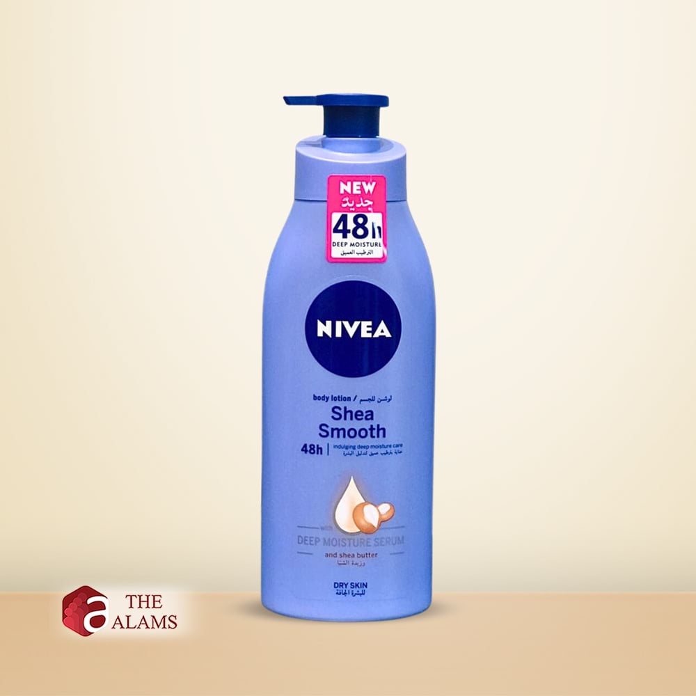Nivea Shea Smooth 48 Hour Body Lotion For Dry Skin, 400 ml 1 Nivea Shea Smooth 48 Hour Body Lotion For Dry Skin, 400 ml