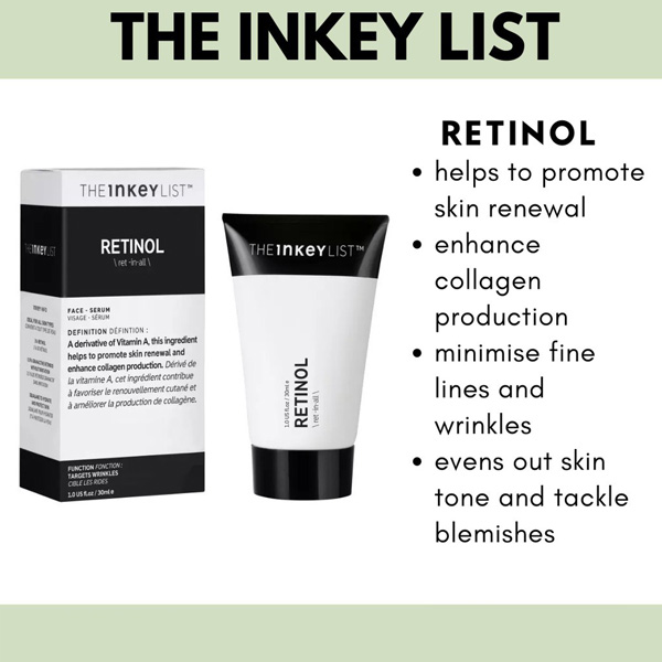 Can I Use Vitamin C And Retinol Together? How To Layer Them Properly For Highest Efficacy? 7 The Inkey List Retinol Serum 1