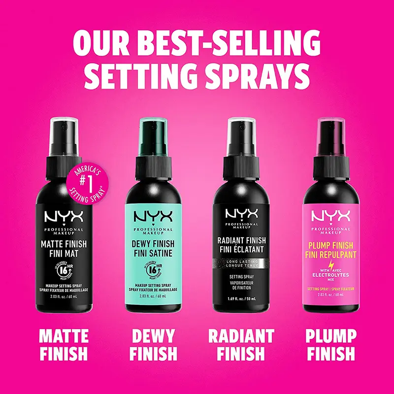 NYX Setting Spray- Matte Finish, 60 ml 4 NYX Setting Spray- Matte Finish, 60 ml - Image 4