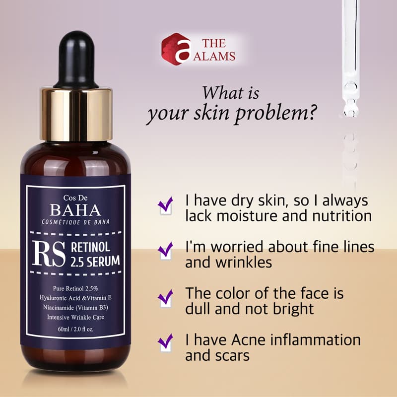 Cos De BAHA Retinol 2.5% Serum, 30 ml 2 Cos De BAHA Retinol 2.5% Serum, 30 ml - Image 2