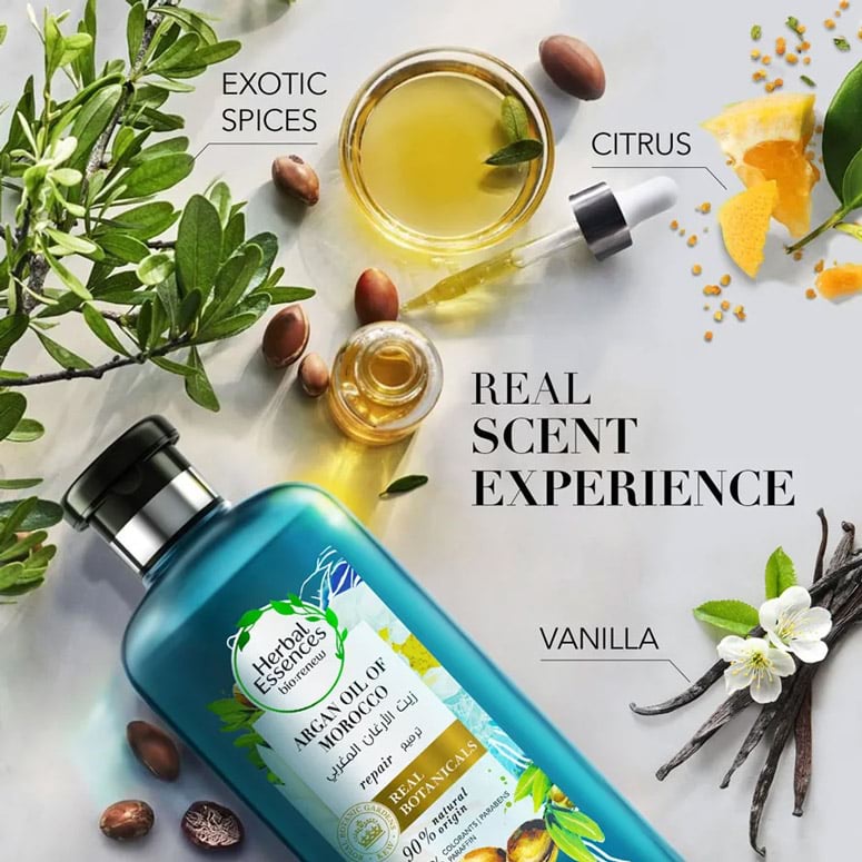 Herbal Essences Argan Oil Of Morocco Repair Shampoo For Very Dry Rough Hair, 400 ml 3 Herbal Essences Argan Oil Of Morocco Repair Shampoo For Very Dry Rough Hair, 400 ml - Image 3