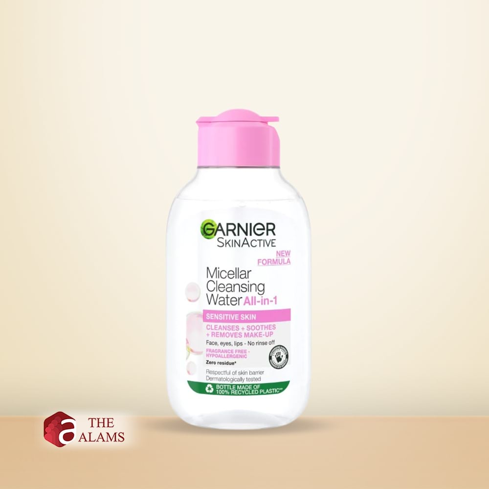 Garnier Micellar Cleansing Water For Sensitive Skin, 100 ml 1 Garnier Micellar Cleansing Water For Sensitive Skin, 100 ml