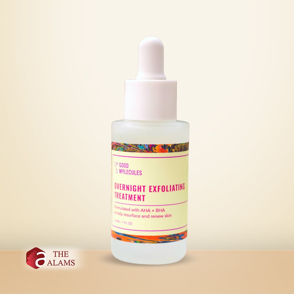 Good Molecules Overnight Exfoliating Treatment With AHA+BHA, 30 ml 1 Good Molecules Overnight Exfoliating Treatment With AHA+BHA, 30 ml