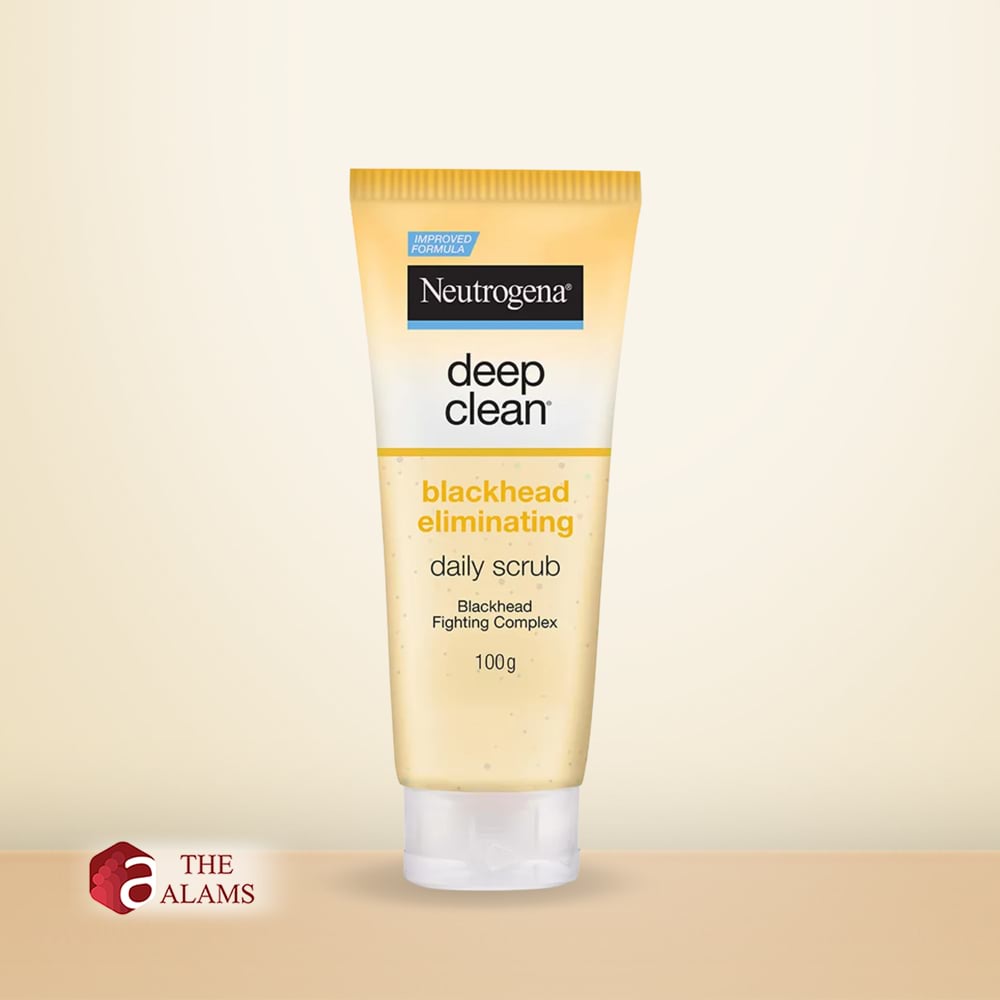 Neutrogena Deep Clean Blackhead Eliminating Daily Scrub, 100 g 1 Neutrogena Deep Clean Blackhead Eliminating Daily Scrub, 100 g
