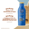 Nivea Protect And Moisture SPF 50+ Sunscreen Lotion, 200 ml 3 Nivea Protect And Moisture SPF 50 Sunscreen Lotion 1