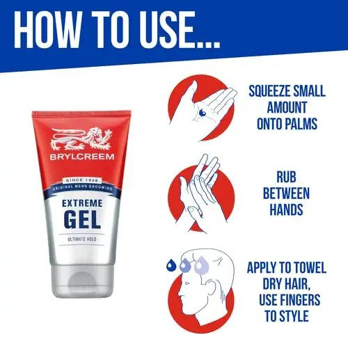 Brylcreem Wet Hair Gel, 150 ml 2 Brylcreem Wet Hair Gel, 150 ml - Image 2