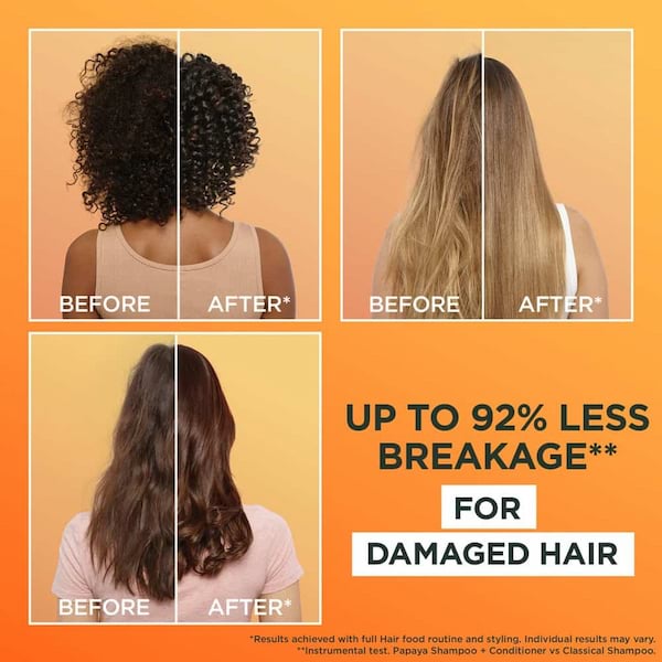 Garnier Hair Food Papaya And Amla 3 In 1 Repairing Hair Mask, 400 ml 2 Garnier Hair Food Papaya And Amla 3 In 1 Repairing Hair Mask, 400 ml