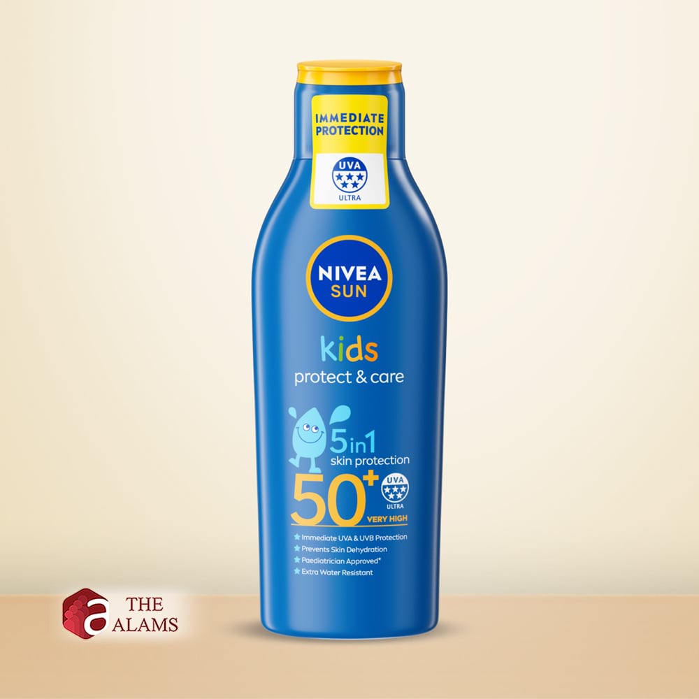 Nivea Kids Sunscreen Lotion SPF 50+, 200 ml 1 Nivea Kids Sunscreen Lotion SPF 50+, 200 ml