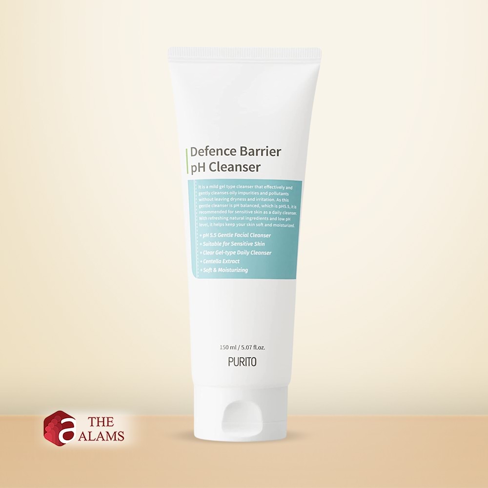 Purito Defence Barrier pH Facial Cleanser, 150 ml 1 Purito Defence Barrier pH Facial Cleanser, 150 ml