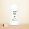 Simple Invisible Anti Perspirant Deodorant Stick, 40 Ml 3 Simple Invisible Anti Perspirant Deodorant Stick