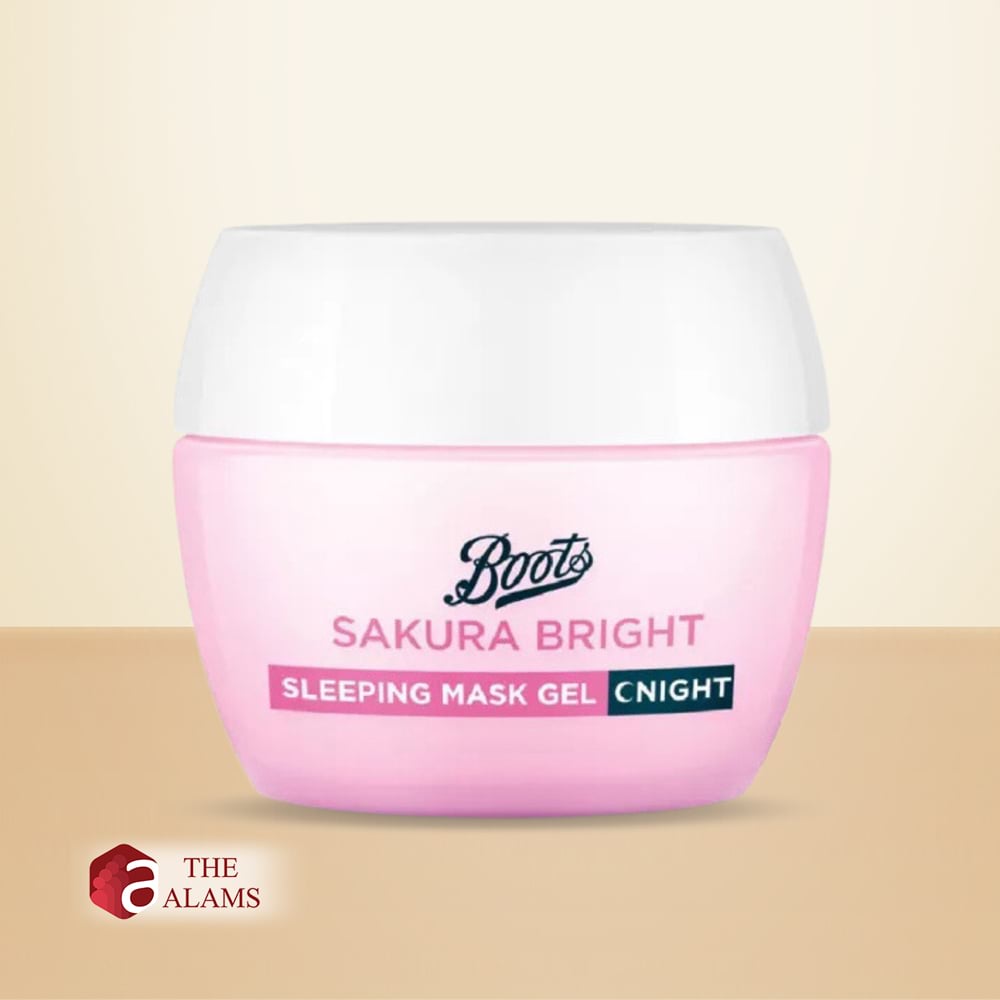 Boots Sakura Bright Night Sleeping Mask Gel, 50 ml 1 Boots Sakura Bright Night Sleeping Mask Gel, 50 ml