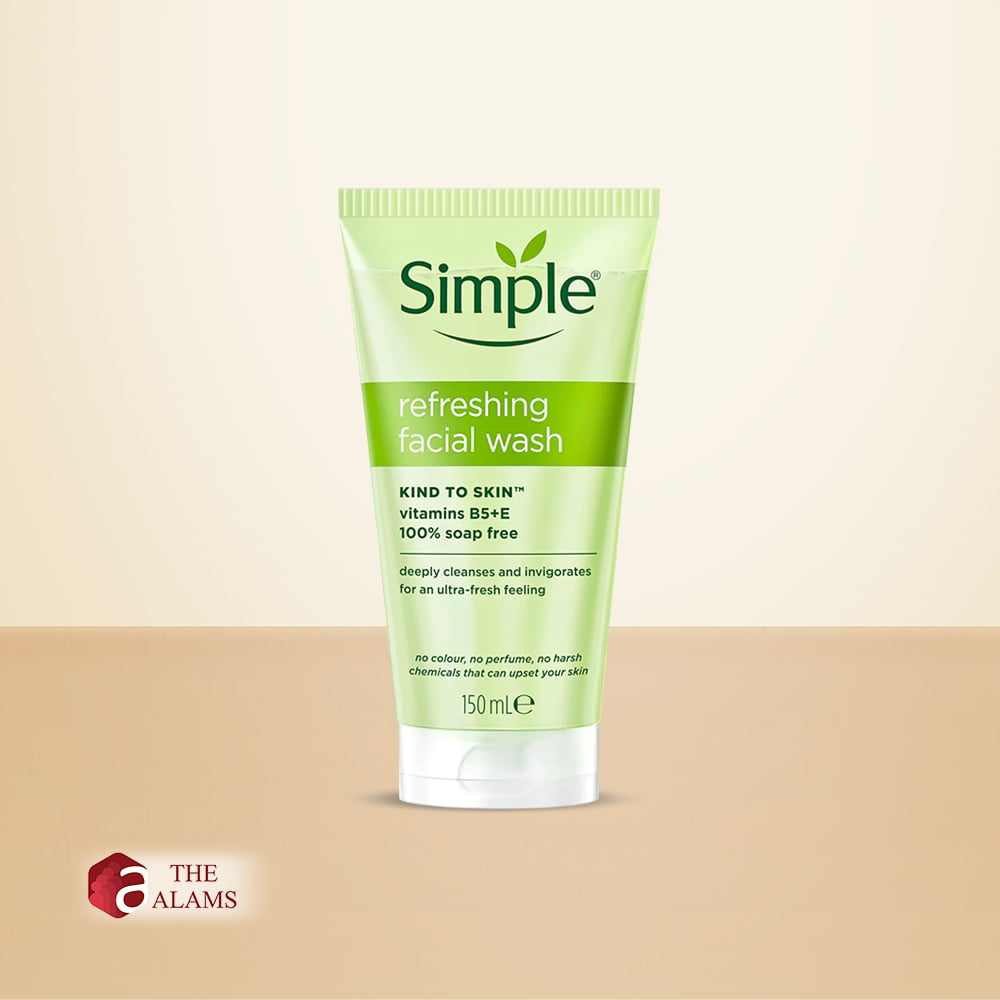 Simple Refreshing Facial Wash, 150 ml 1 Simple Refreshing Facial Wash, 150 ml