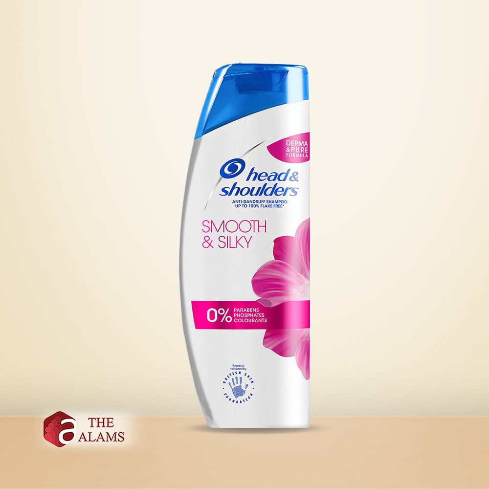 Head & Shoulders Smooth And Silky Anti Dandruff Shampoo, 500 ml 1 Head & Shoulders Smooth And Silky Anti Dandruff Shampoo, 500 ml