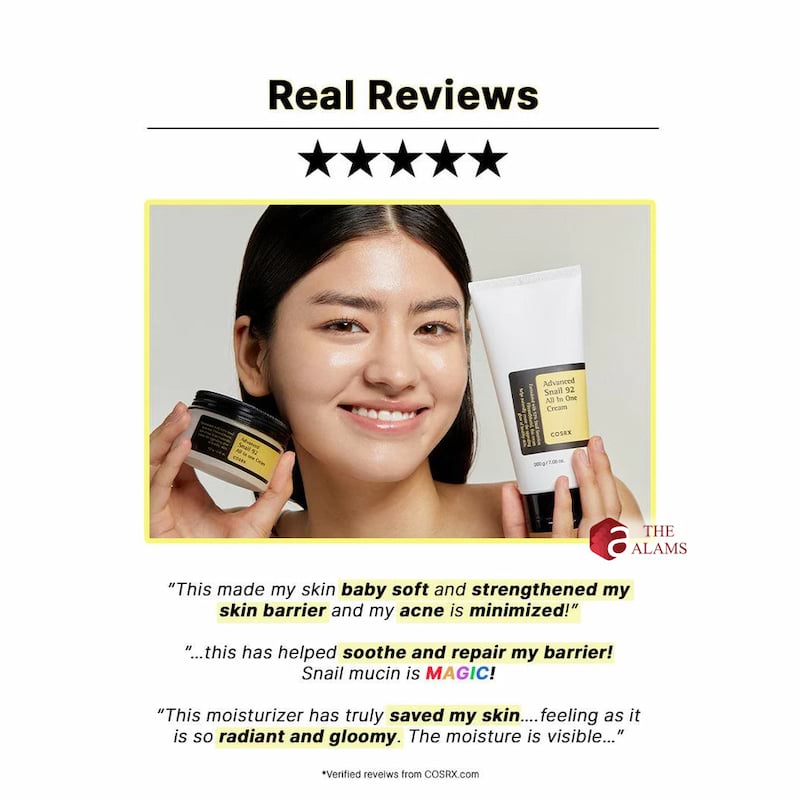 Cosrx Advanced Snail 92 All In One Cream, 100 g 4 Cosrx Advanced Snail 92 All In One Cream, 100 g - Image 4