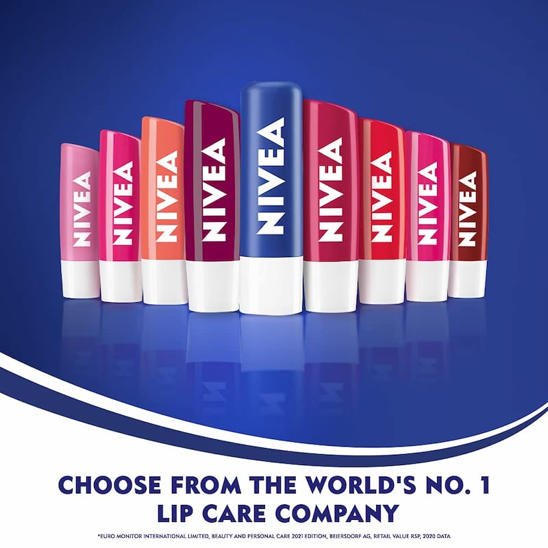 Nivea Tinted Lip Balm, Strawberry Shine 6 Nivea Tinted Lip Balm, Strawberry Shine - Image 6