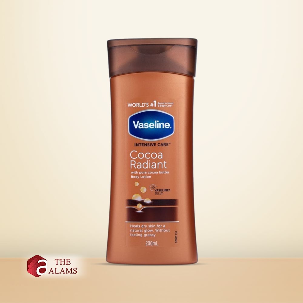Vaseline Cocoa Radiant Body Lotion For Dry Skin, 200 ml 1 Vaseline Cocoa Radiant Body Lotion For Dry Skin, 200 ml