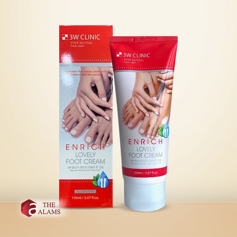 3W Clinic Enrich Lovely Foot Cream, 150 ml 1 3W Clinic Enrich Lovely Foot Cream, 150 ml