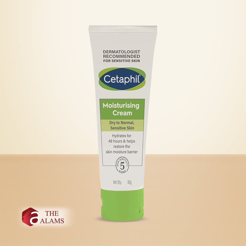 Cetaphil Moisturising Cream For Dry To Normal Sensitive Skin, 80 g 1 Cetaphil Moisturising Cream For Dry To Normal Sensitive Skin, 80 g