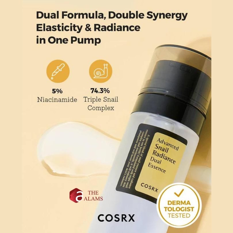 Cosrx Advanced Snail Radiance Dual Essence, 80 ml 5 Cosrx Advanced Snail Radiance Dual Essence, 80 ml - Image 5