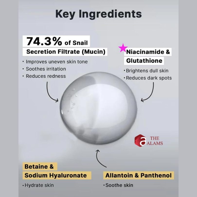Cosrx Advanced Snail Radiance Dual Essence, 80 ml 6 Cosrx Advanced Snail Radiance Dual Essence, 80 ml - Image 6