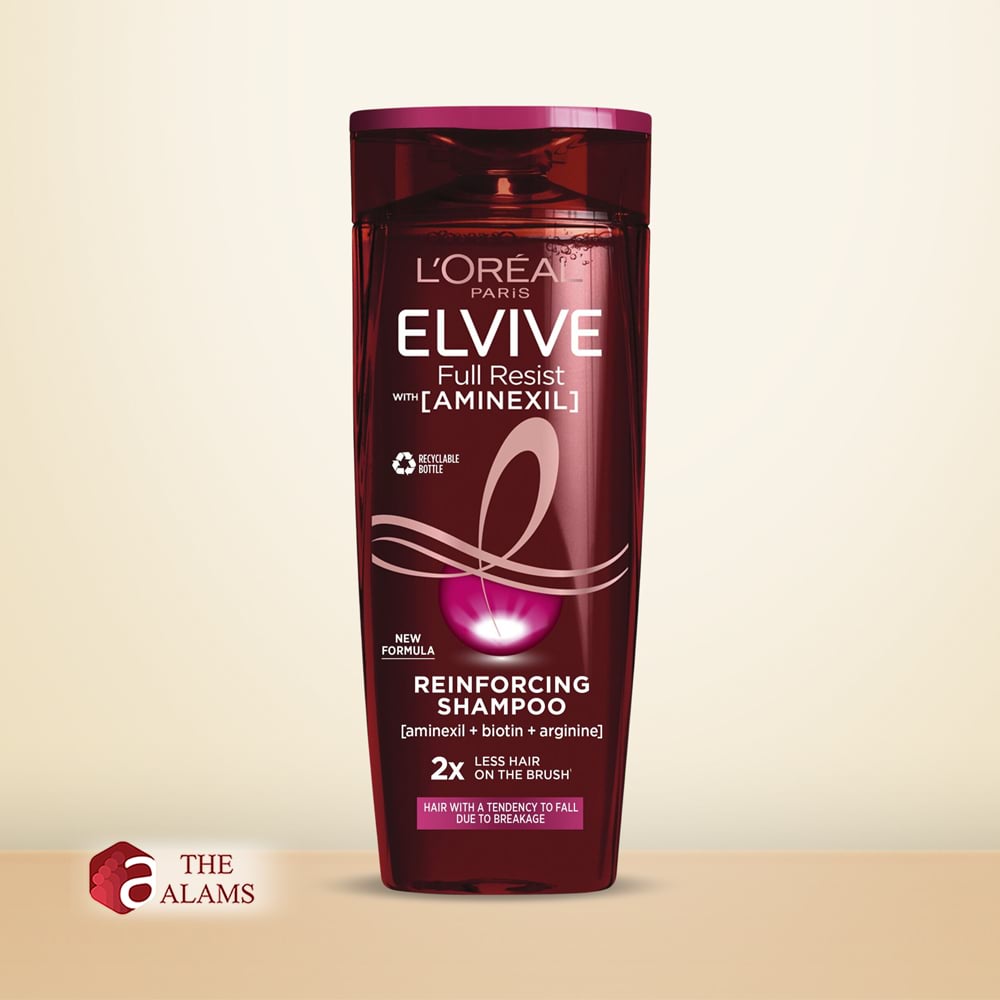 Loreal Full Resist Anti Hair Fall Shampoo With Aminexil And Biotin, 250 ml 1 Loreal Full Resist Anti Hair Fall Shampoo With Aminexil And Biotin, 250 ml