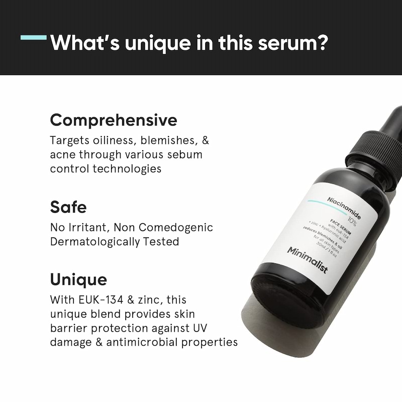 Minimalist 10% Niacinamide Serum, 30 ml 6 Minimalist 10% Niacinamide Serum, 30 ml - Image 6