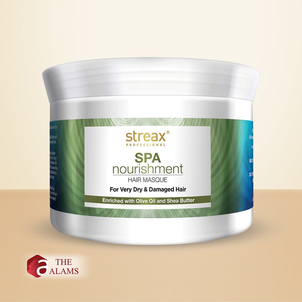 Streax Spa Nourishment Hair Mask For Very Dry Damaged Hair, 500 g 1 Streax Spa Nourishment Hair Mask For Very Dry Damaged Hair, 500 g
