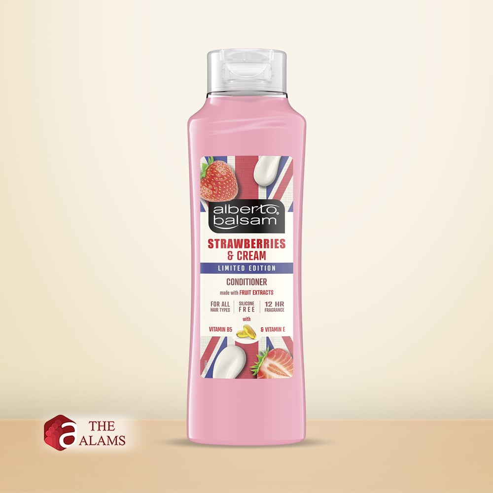 Alberto Balsam Strawberries And Cream Co Wash Conditioner, 350 ml 1 Alberto Balsam Strawberries And Cream Co Wash Conditioner, 350 ml
