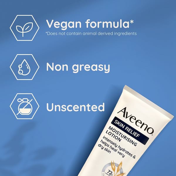 Aveeno Skin Relief Moisturising Lotion For Very Dry Skin, 200 ml 3 Aveeno Skin Relief Moisturising Lotion For Very Dry Skin, 200 ml - Image 3